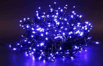 Multistore.si Novoletne LED lučke, 40 LED, modre, 2 m