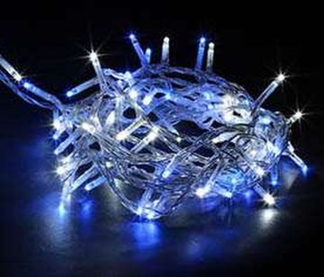 Multistore.si Novoletne LED lučke, 120 LED, bele in modre, 6 m