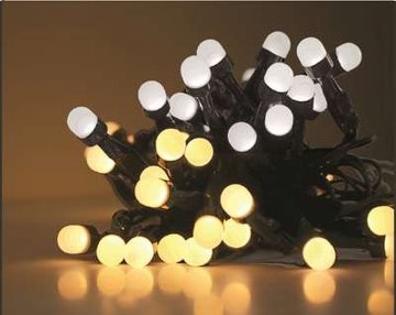 Multistore.si Novoletne LED lučke, 120 LED, bele in toplo bele, 9,6 m