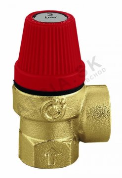 IVAR Varnostni ventil za ogrevanje Ivar 3/4"FF, 3 bar