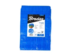 Bradas Ojačana pokrivna ponjava modra Bradas 2 × 3 m, 60 g/m²