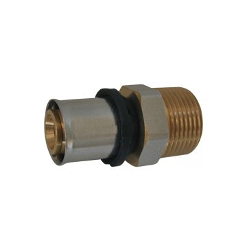 TYTAN Tytan PEX prehodni stiskalni fiting z zunanjim navojem 20 × 3/4"