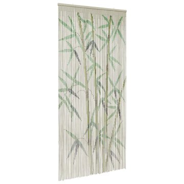 Vidaxl Komarnik za vrata iz bambusa 100x220 cm bambusa