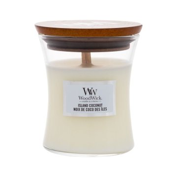 Woodwick Island Coconut dišeča svečka unisex
