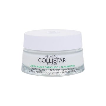 Collistar Pure Actives (Attivi Puri) Salicylic Acid + Niacinamide Cream krema za obraz proti prekomernemu nastajanju sebuma za ženske