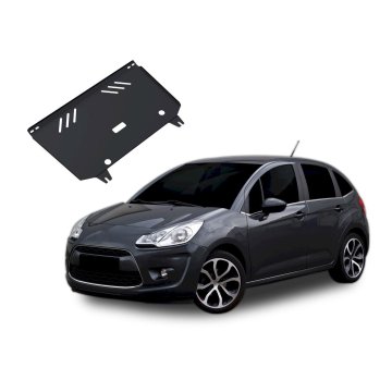 J&J Automotive Zaščitni pokrov motorja za Citroen C3 2010-2014