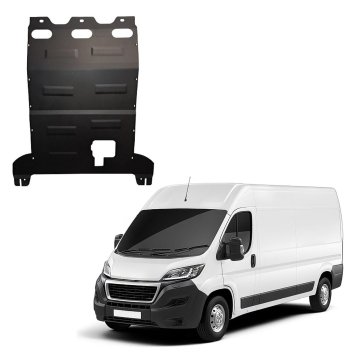 J&J Automotive Zaščitni pokrov motorja za Fiat Ducato 2024-Nad motor, menjalnik, radiator