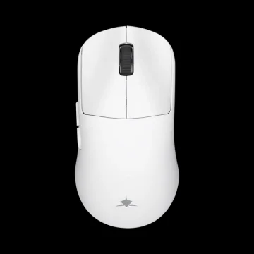 White Shark brezžična gaming miška POMPEY WGM-9014, 26.000 DPI, bela