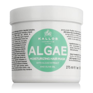Kallos Algae krepilna maska za poškodovane lase