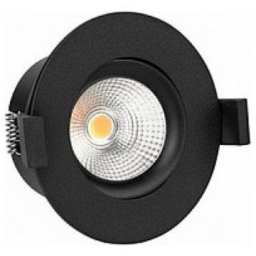 Shelly PbS Hilux DS8 LED vgradna svetilka 2200-6500 K, CRI95, 600 lm, BT, WLAN, črna