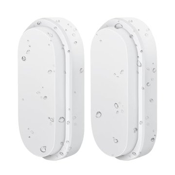 slomart ANWIO LED stropna svetilka, 14W, ovalna, IP54 vodoodporna, naravna bela (2 kosa)