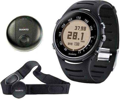 Suunto multisport komplet (T3 črna + GPS POD)