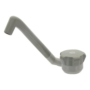 Northix Pipa za hladno vodo 12V za avtodome prikolice in čolne Ø17 mm siva