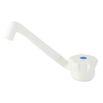 Northix Pipa za hladno vodo 12V za avtodome prikolice in čolne Ø17 mm kremna