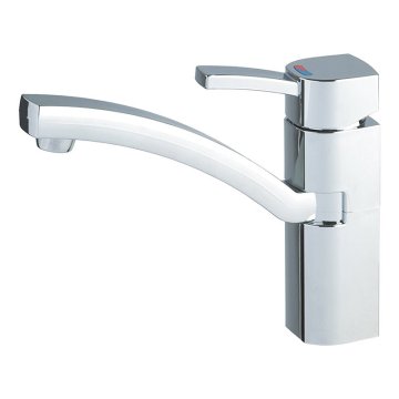 Northix Enoročna mešalna pipa 12V z mikrostikalom izliv 160 mm Ø33 mm krom