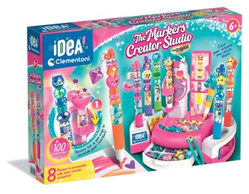 Clementoni Clementoni Marker Creator Studio Izdelajte 8 edinstvenih markerjev starost 6