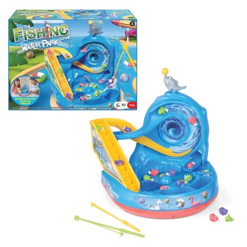 Northix Igra TRG Games Fishing Water Park z dvema palicama in 15 ribami