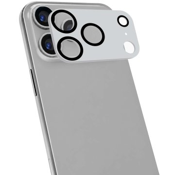 Celly Zaščitni ovitek za kamero za iPhone 18 17 Pro Max srebrn