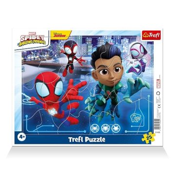 Trefl Trefl Okvirna Puzzle 25 kosov - Spider-Manov Skok, Marvel