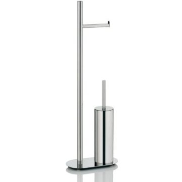 Kela WC komplet KL 22698 LUCIDO stainless steel 25x13x76.5cm