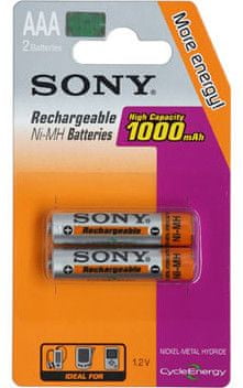 Sony 2x AAA Ni-MH baterija 1000 mAh (NH-AAA-B2F)