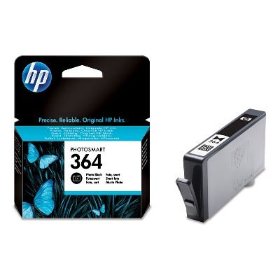 HP 364 foto črna kartuša (CB317EE) - Odprta embalaža