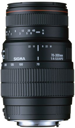 Sigma objektiv 70 - 300 mm 4 - 5,6 DG Macro, za Nikon