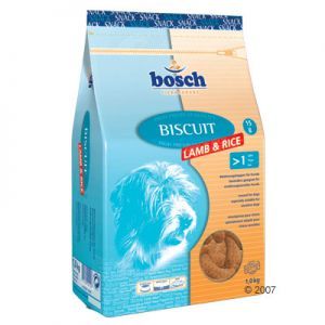 Bosch piškoti Lamb & Rice, 5 kg