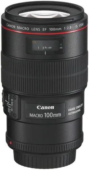 Canon objektiv EF 100 mm f/2.8 IS USM MACRO