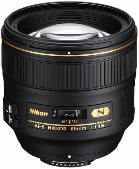 Nikon objektiv AF-S NIKKOR 85 mm f/1,4G