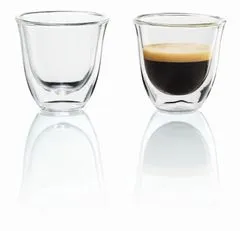 Set dveh Espresso skodelic, steklen