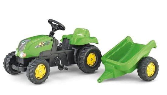 Rolly Toys traktor s prikolico Kid - Green II