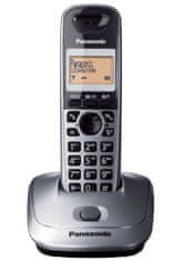 Panasonic Brezvrvični telefon KX-TG2511, siv