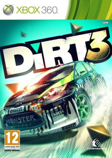XBOX Dirt 3, XBOX 360