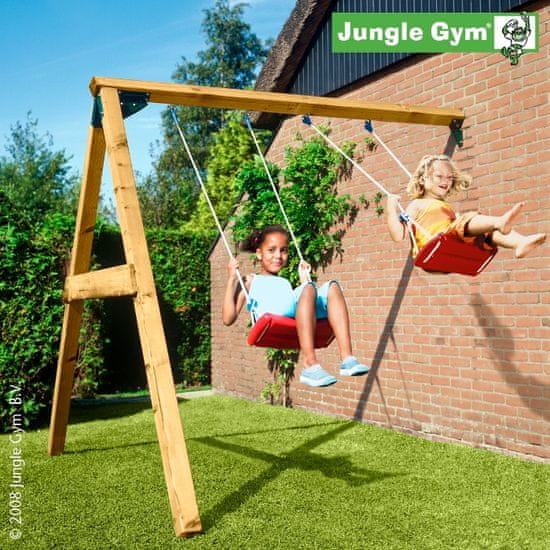Jungle Gym lesena igralna gugalnica Jungle Swing Modul X'tra