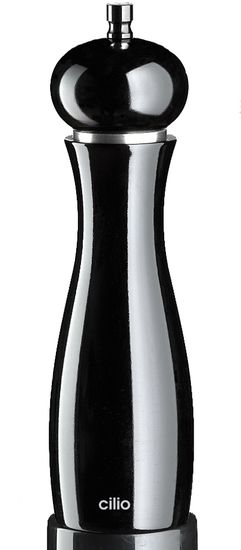 Cilio mlinček za poper Verona, 20 cm, črni