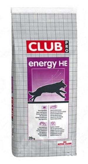 Royal Canin hrana za pse Club Pro Energy HE 20 kg Po kodovana