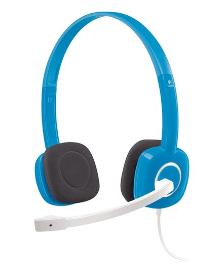 Logitech slušalke Stereo Headset H150, modre