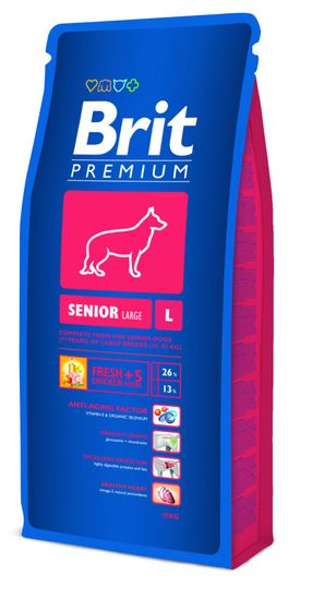 Brit hrana za pse Premium Dog Senior L , 15 kg