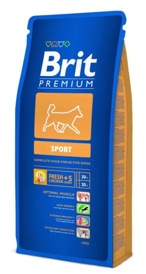 Brit hrana za pse Premium Dog Sport 15 kg