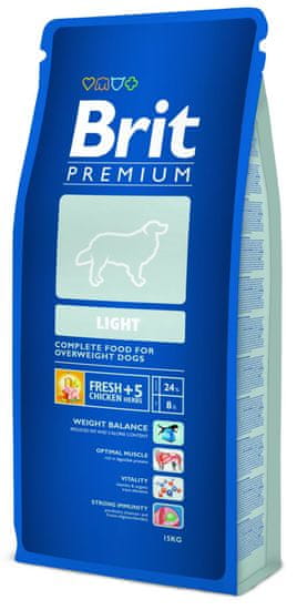 Brit hrana za pse Premium Dog Light 15 kg