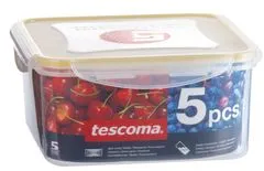Tescoma 5 - delni set kvadratnih posod Freshbox