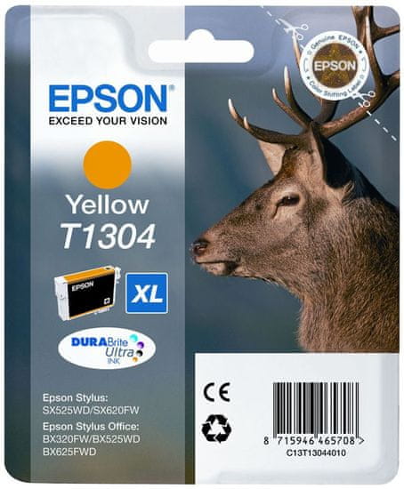 Epson kartuša T1304, rumena
