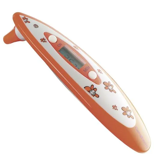 Geratherm termometer Duo Temp, oranžen