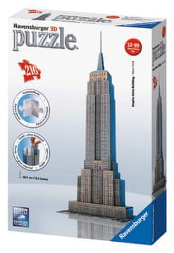 Ravensburger Empire State Building New York 3D sestavljanka, 216 delov