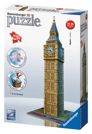 Ravensburger 3D sestavljanka Big Ben, 216 kosov