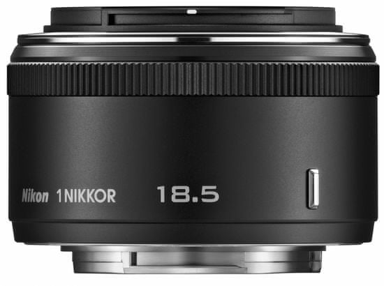 Nikon objektiv 1 Nikkor 18,5mm f/1.8, črn