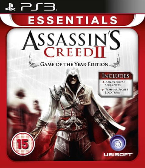 Ubisoft igra Assassins Creed II - GOTY Essentials (PS3)