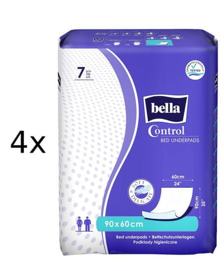 Bella higienski vložki Control, 4 x 7 kosov