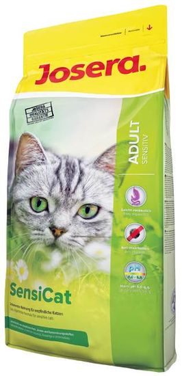 Josera hrana za osjetljive odrasle mačke SensiCat, 10 kg